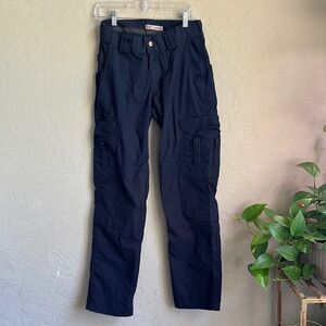 5.11 tactical navy blue combat pant lots of pockets size 10‎